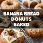 Banana Bread Donuts Baked