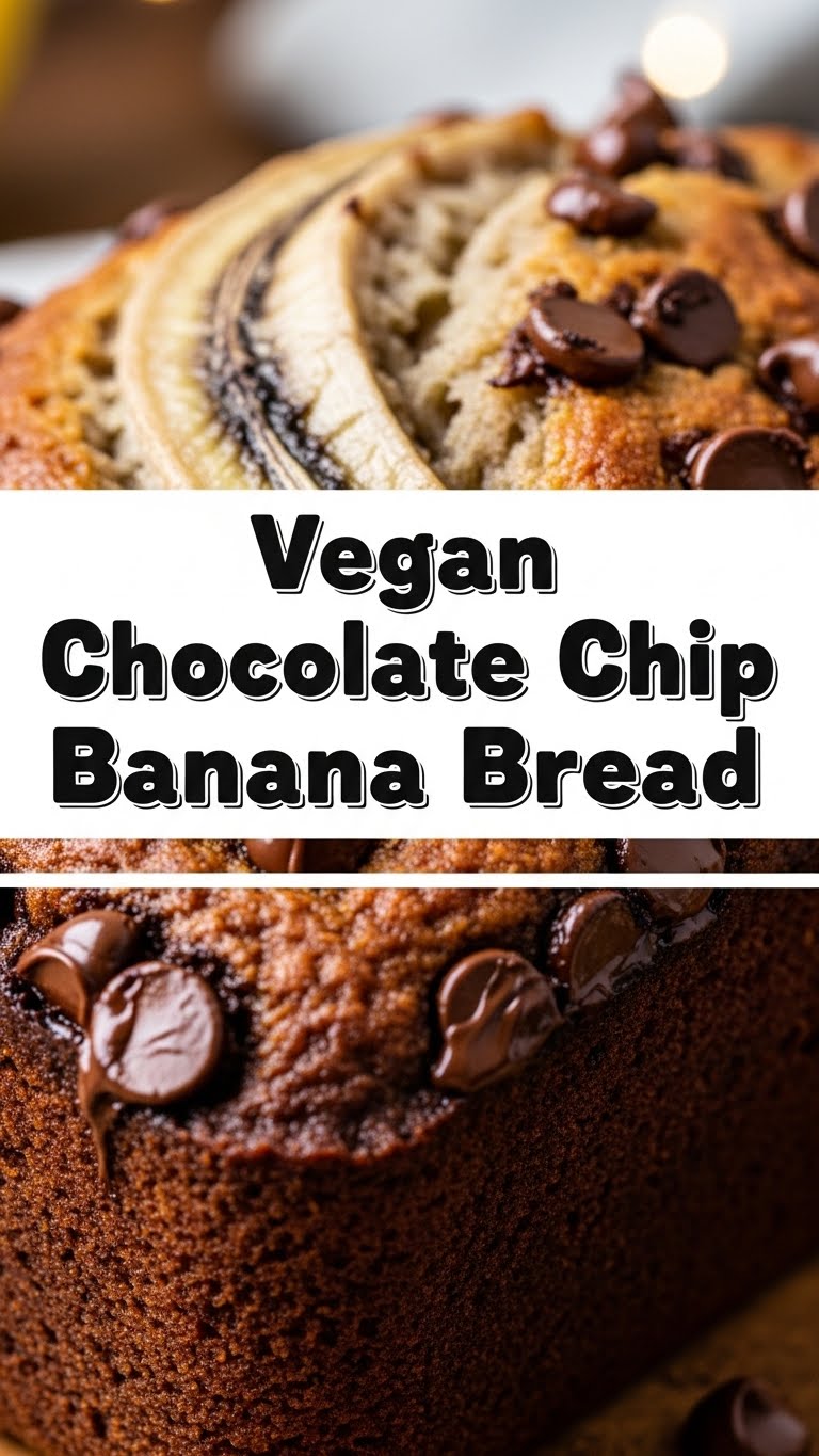 Vegan Chocolate Chip Banana Bread