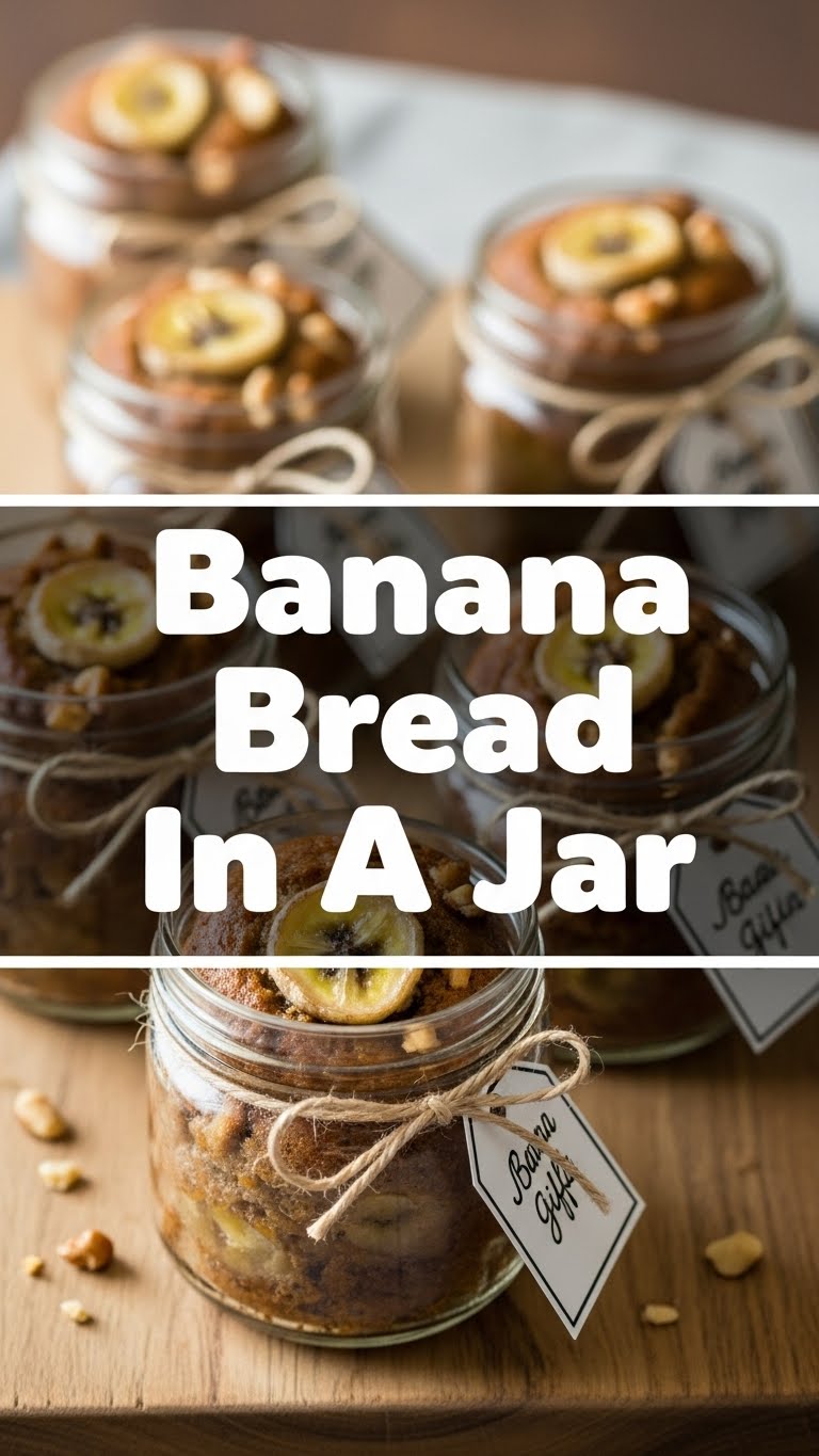 Banana Bread In A Jar