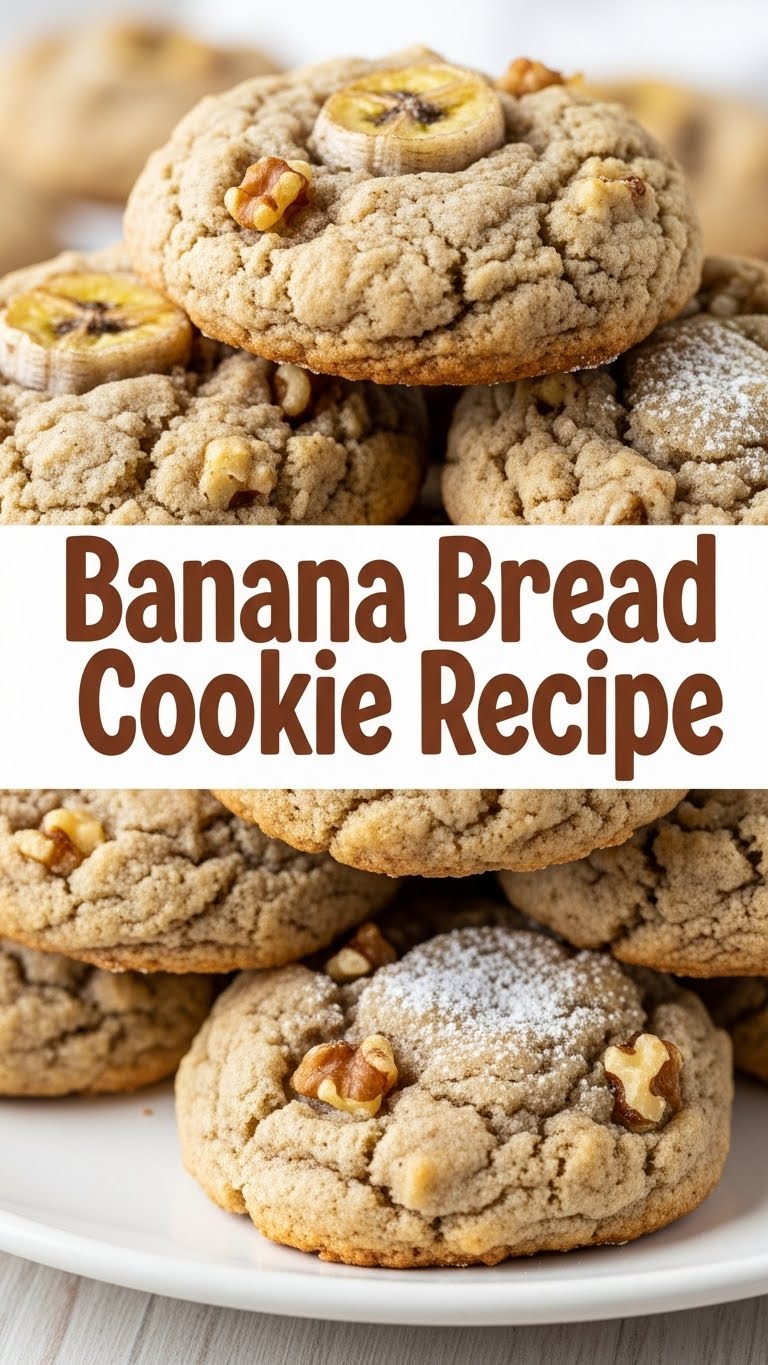 Banana Bread Cookie Recipe