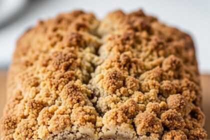 Banana Bread Recipe With Crumb Topping