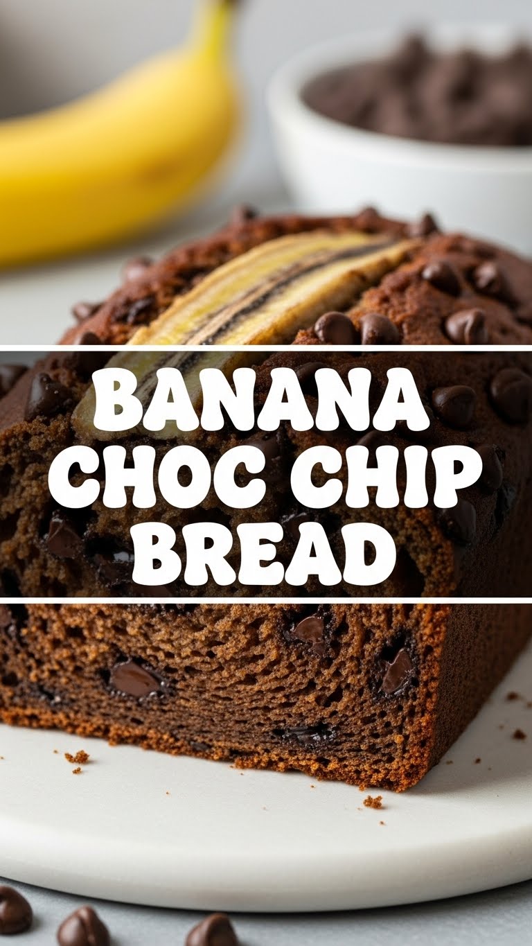 Banana Choc Chip Bread