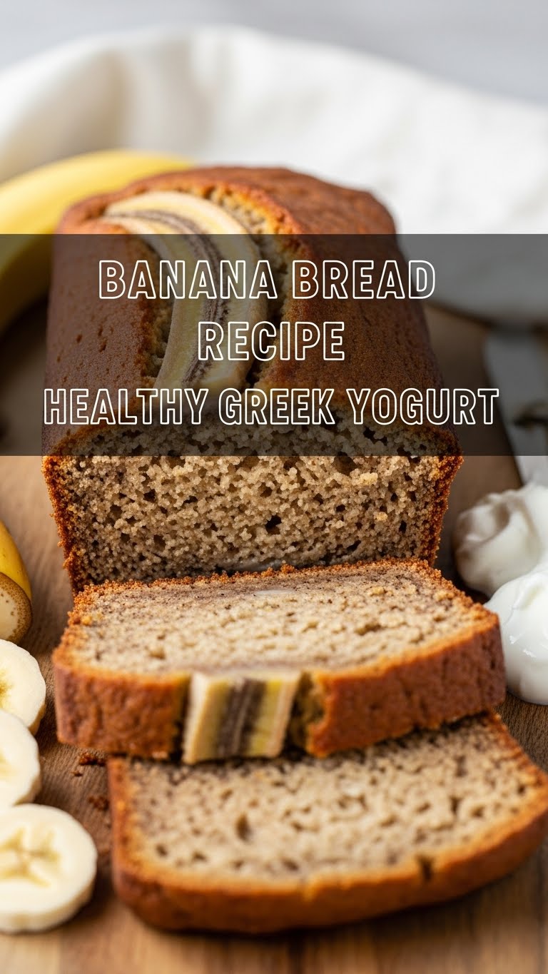 Banana Bread Recipe Healthy Greek Yogurt