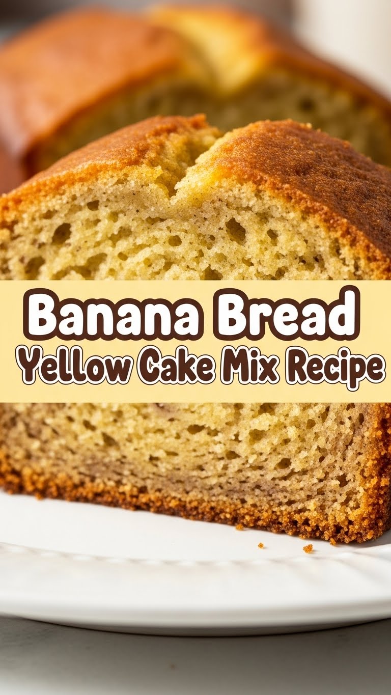Banana Bread Yellow Cake Mix Recipe