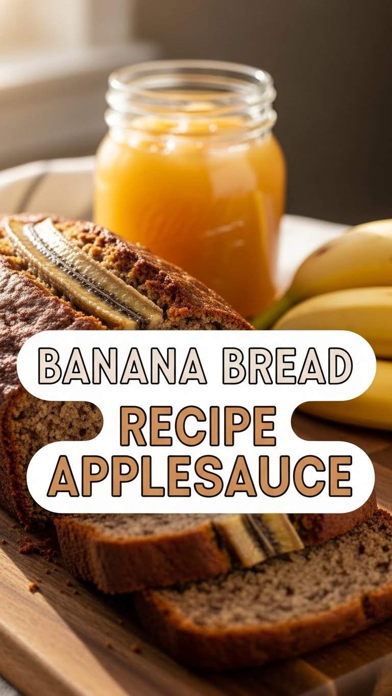 Banana Bread Recipe Applesauce