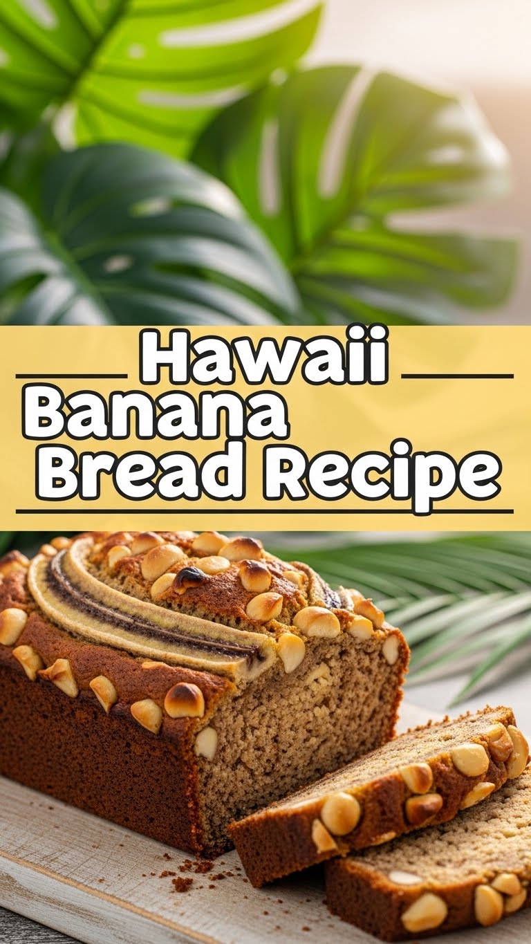 Hawaii Banana Bread Recipe