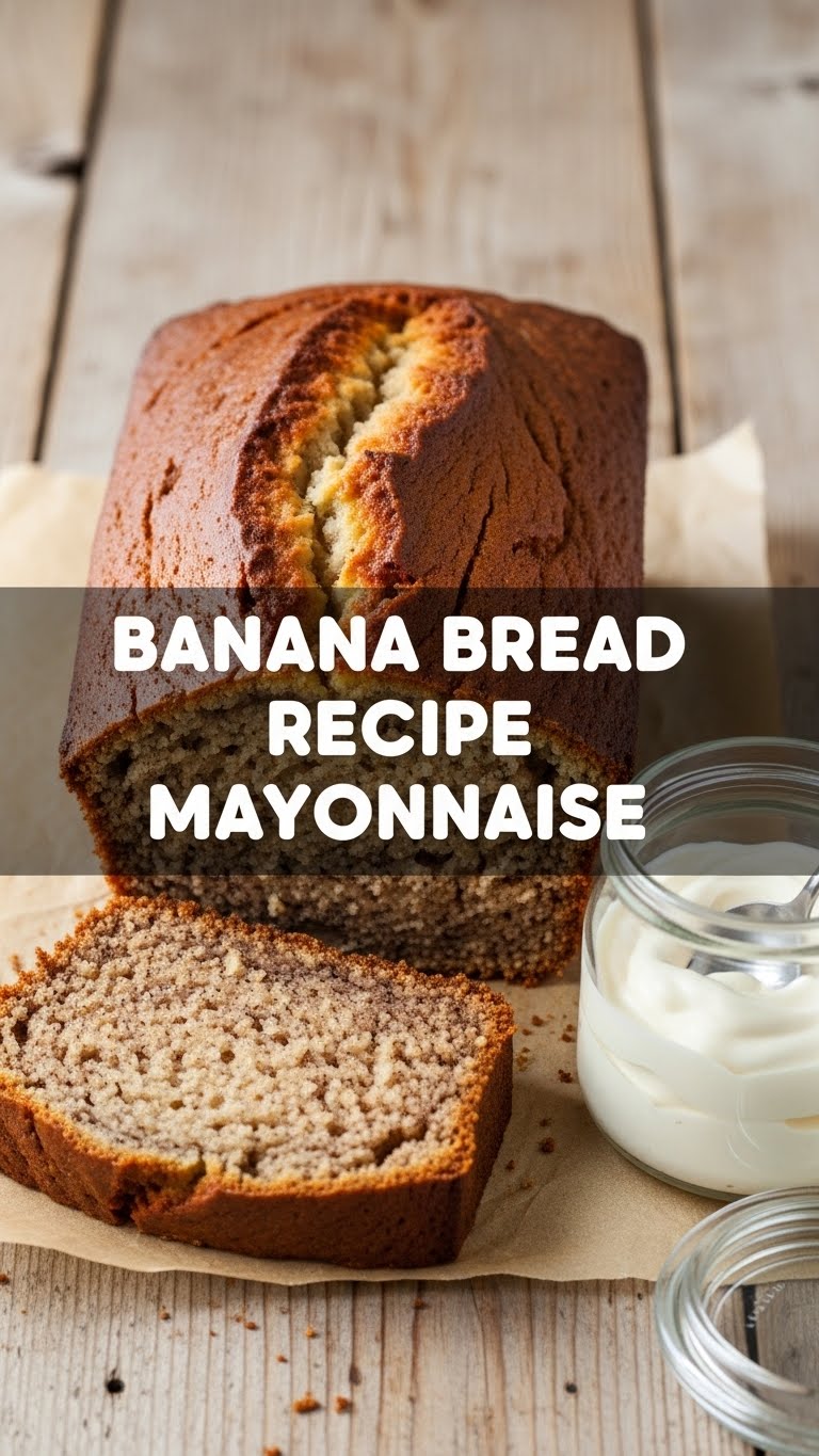 Banana Bread Recipe Mayonnaise