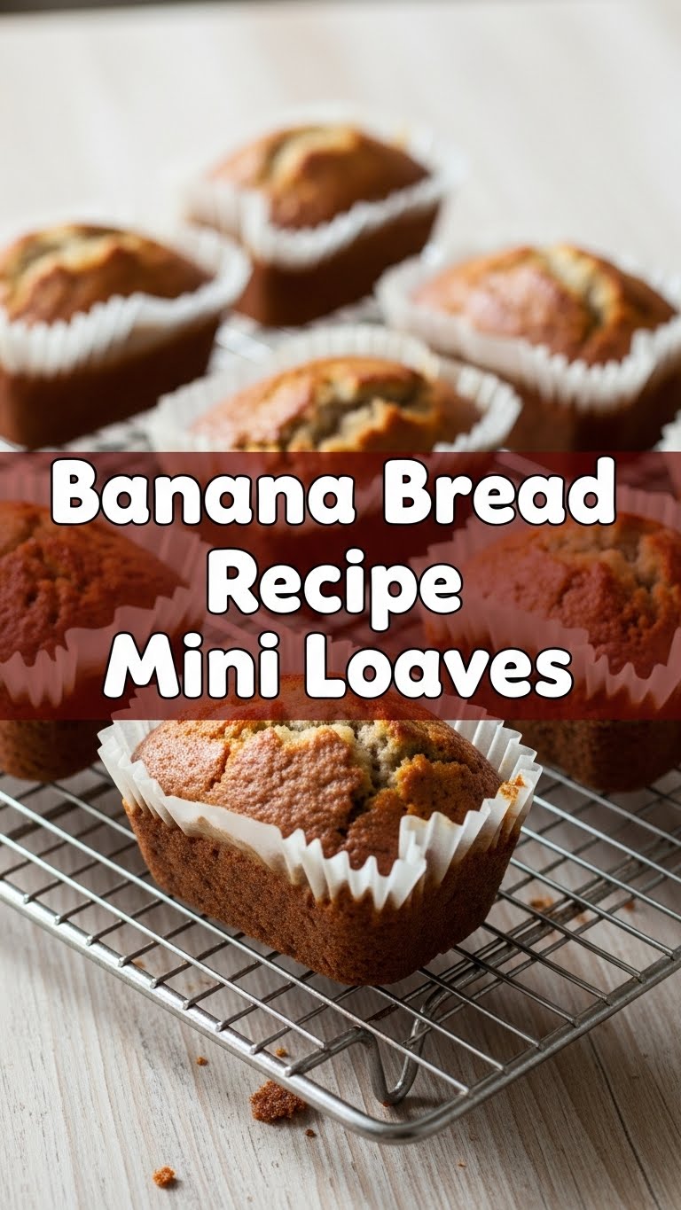 Banana Bread Recipe Mini Loaves