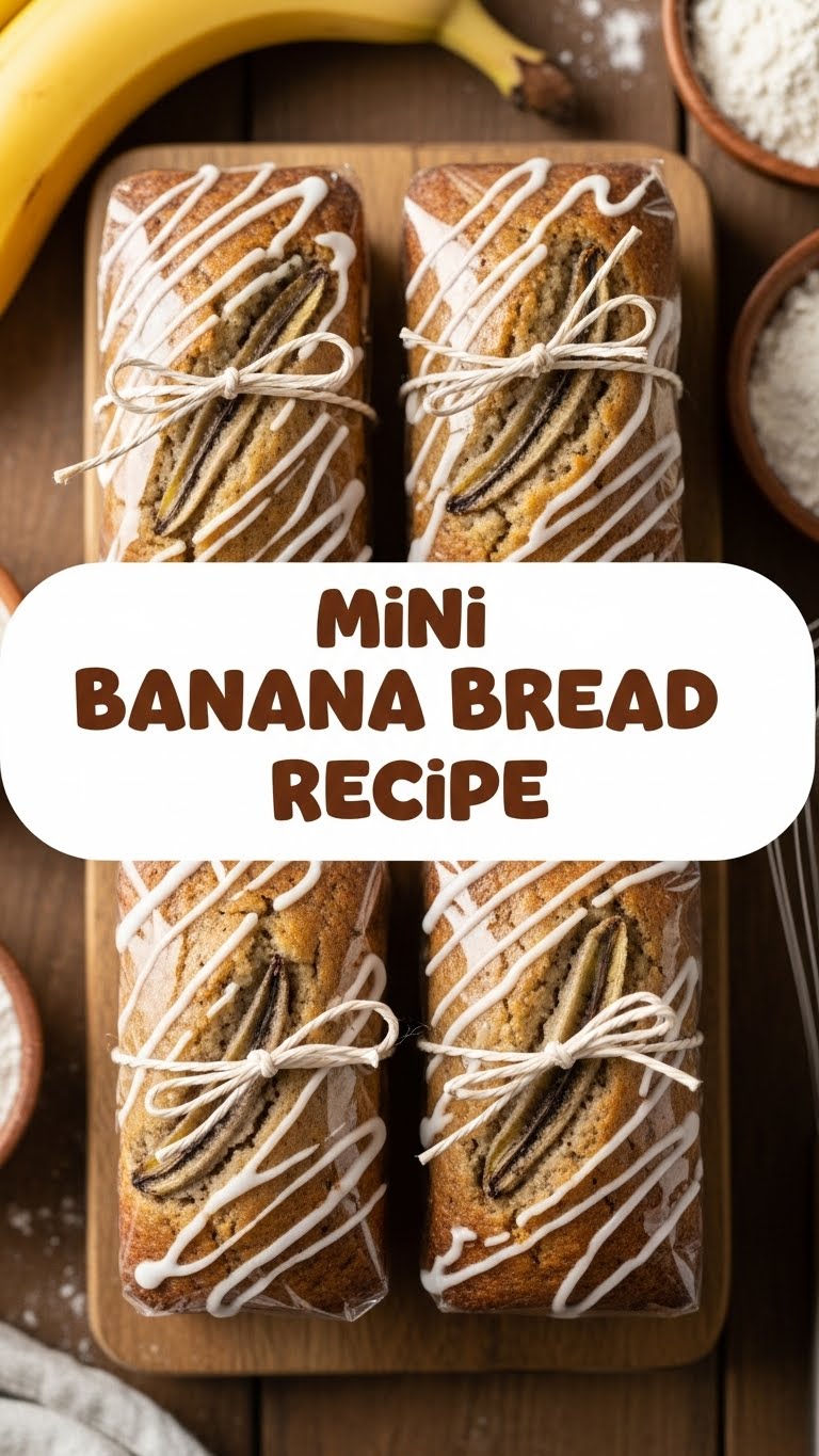 Mini Banana Bread Recipe