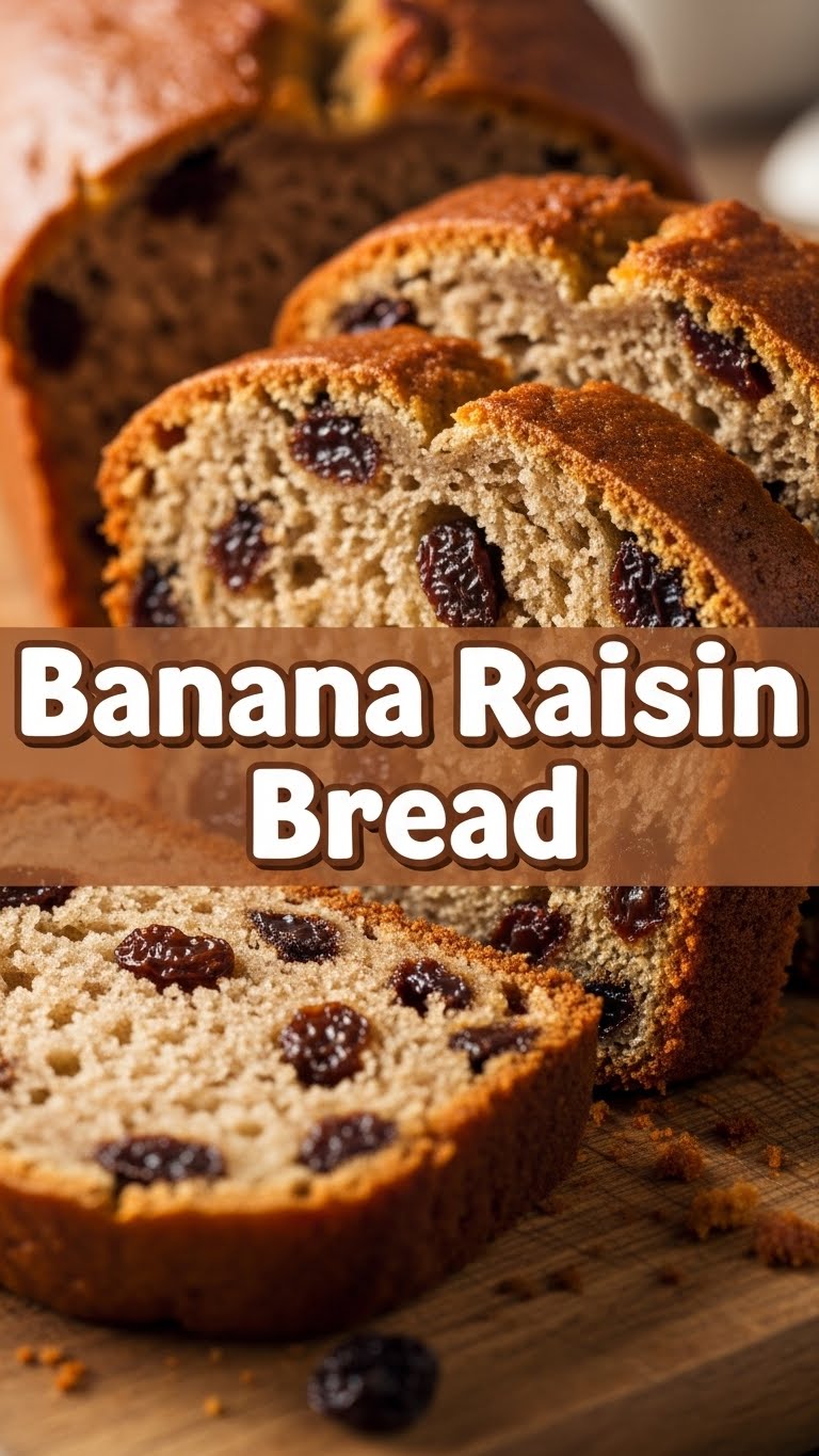 Banana Raisin Bread