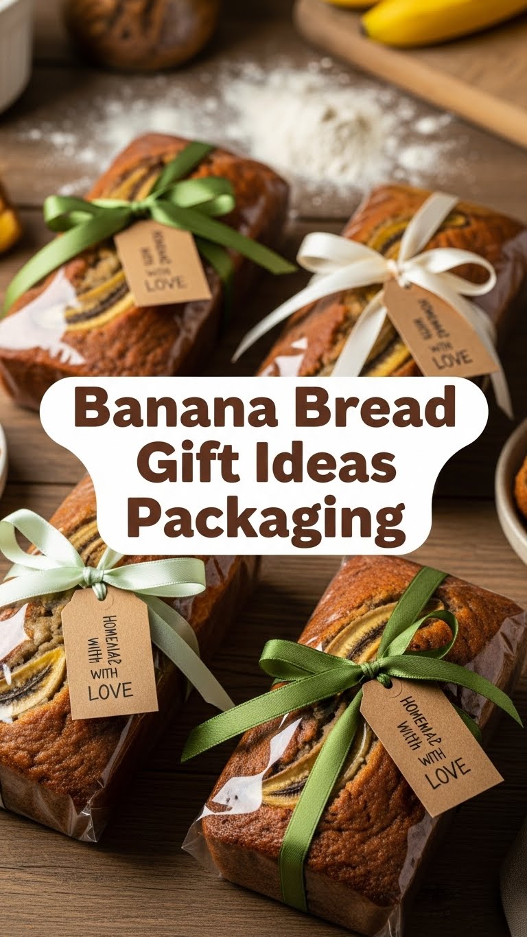 Banana Bread Gift Ideas Packaging