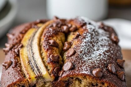 Brown Butter Chocolate Chip Banana Bread