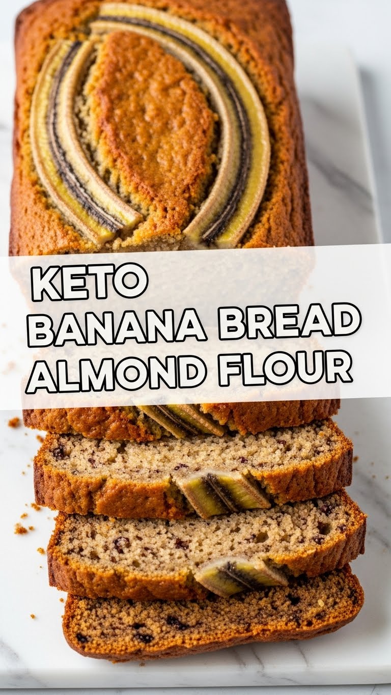 Keto Banana Bread Almond Flour