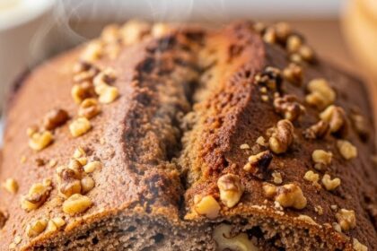 Healthy Banana Nut Bread