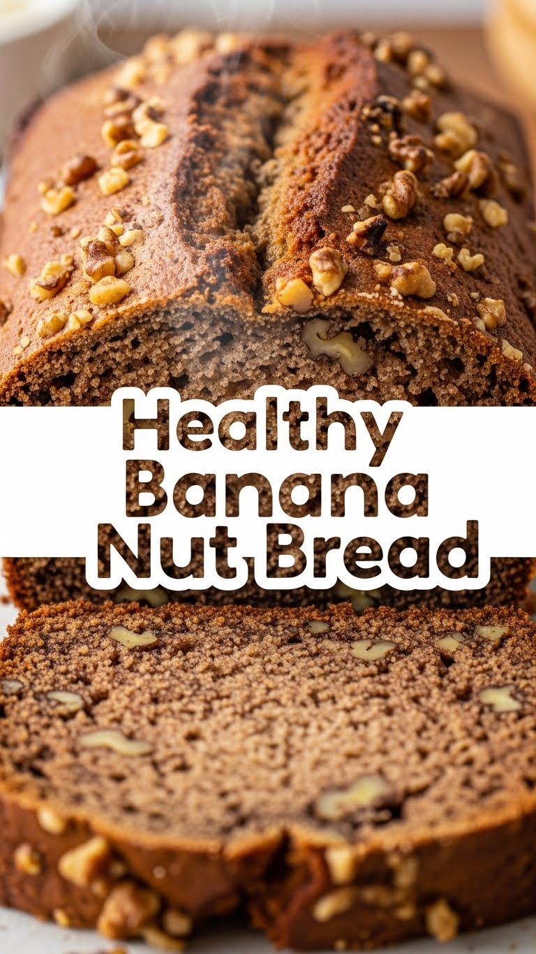 Healthy Banana Nut Bread