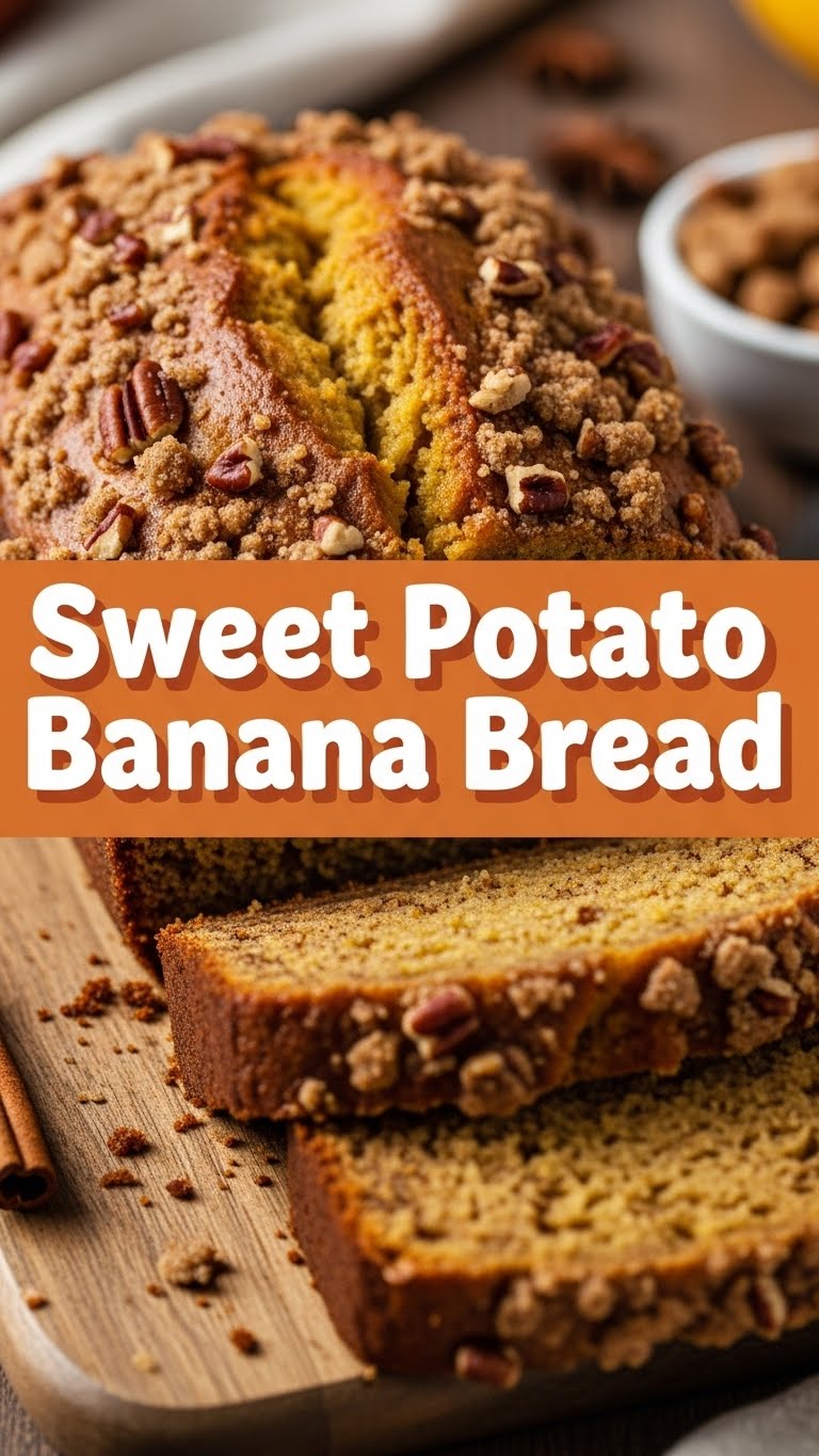 Sweet Potato Banana Bread