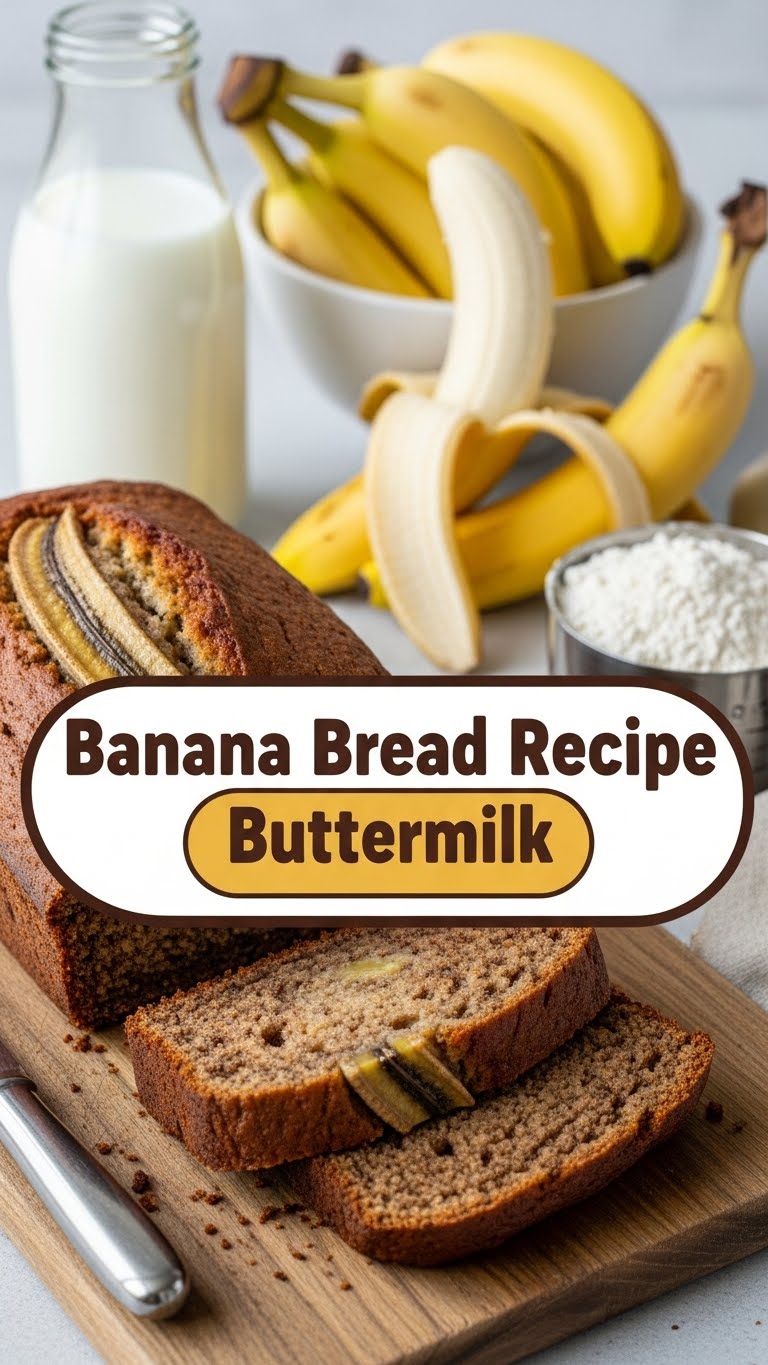 Banana Bread Recipe Buttermilk