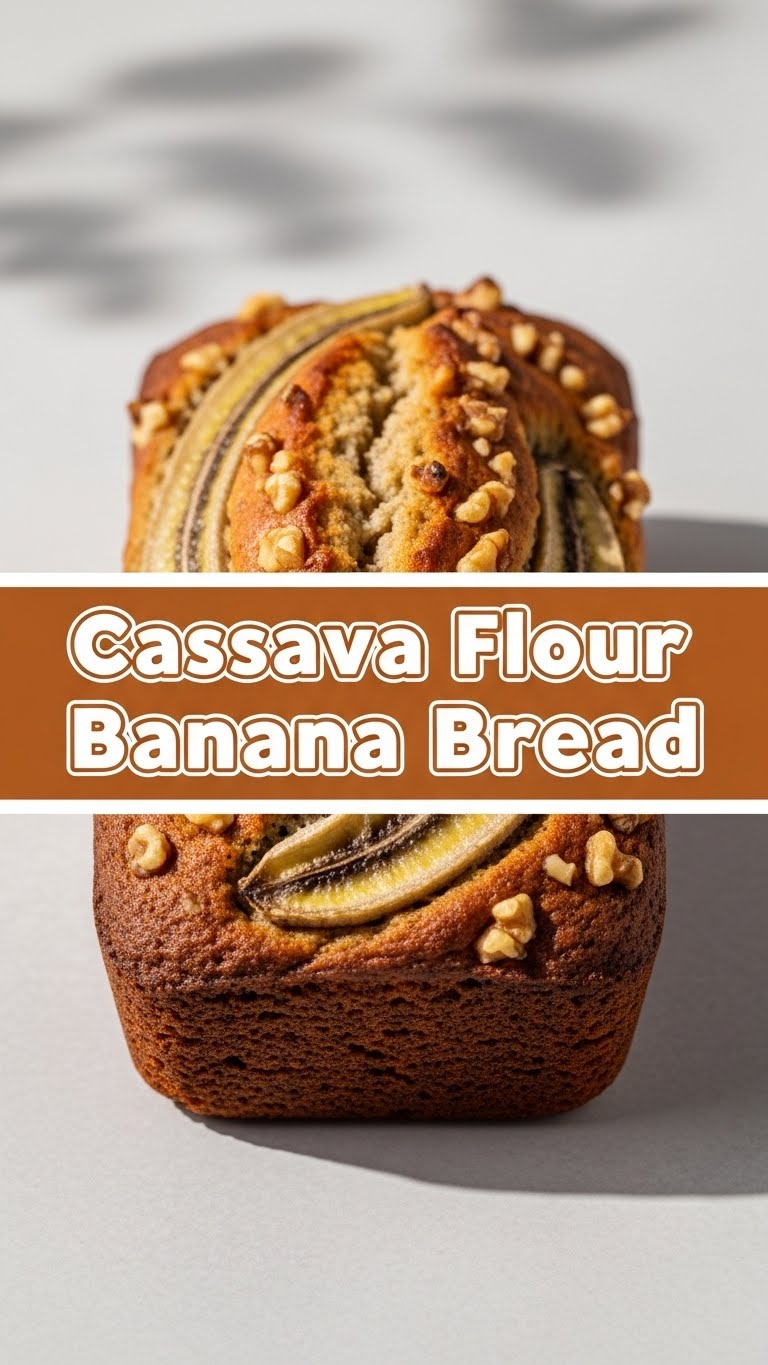 Cassava Flour Banana Bread