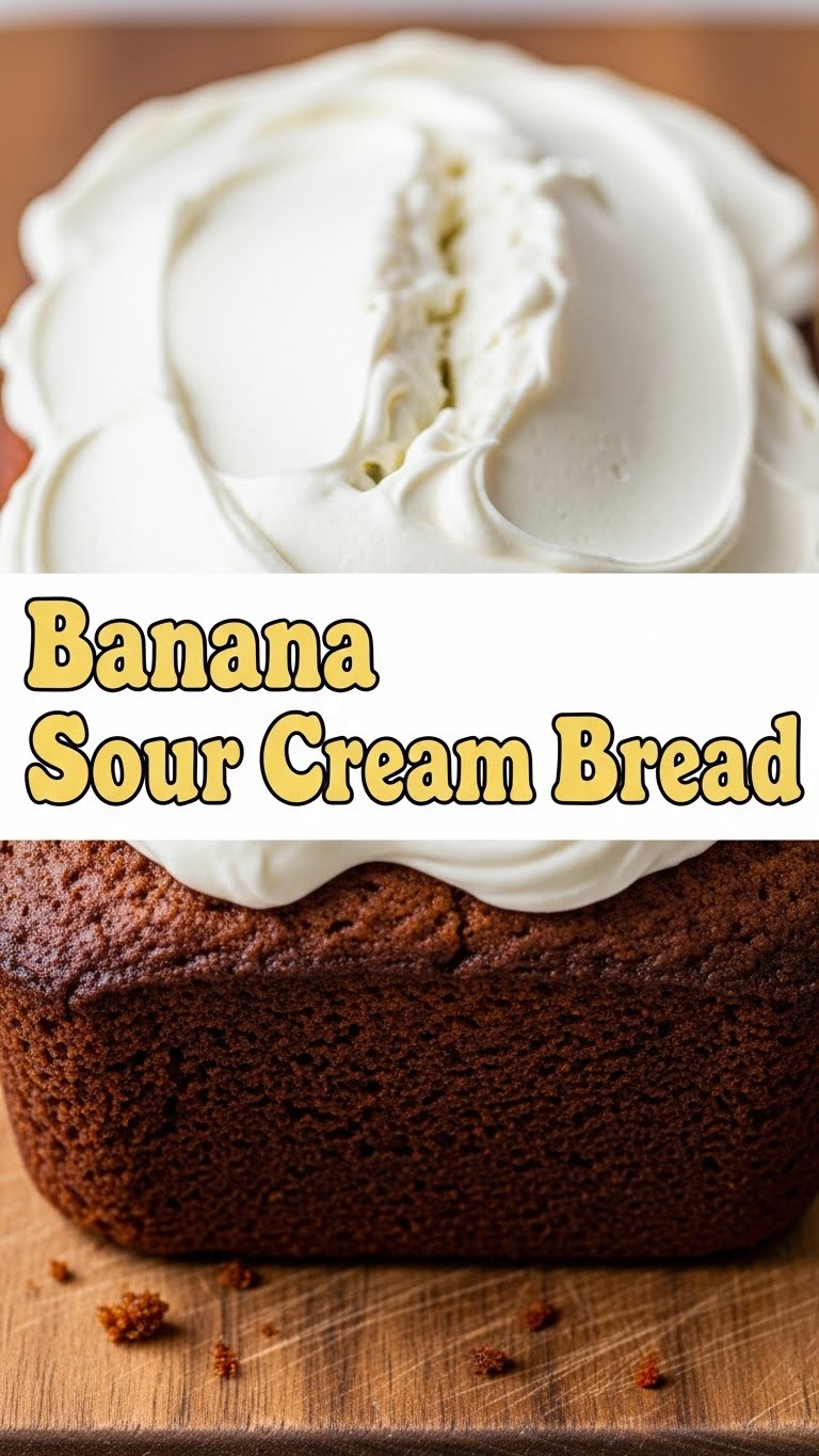 Banana Sour Cream Bread