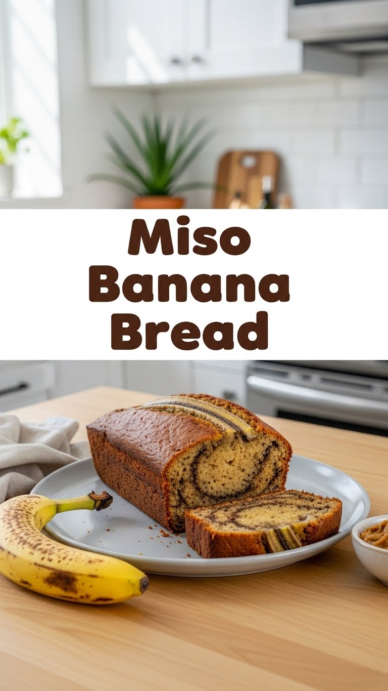 Miso Banana Bread