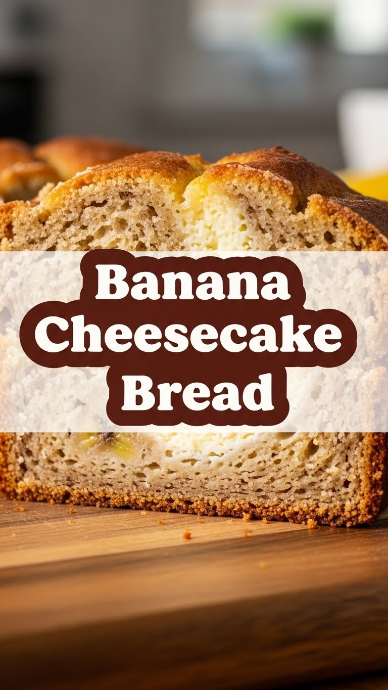 Banana Cheesecake Bread