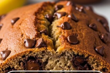 Chocolate Chip Banana Bread Recipe Moist