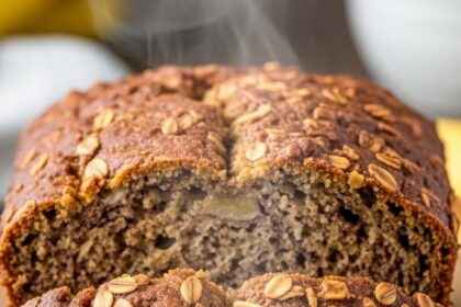 Banana Oatmeal Bread Recipe