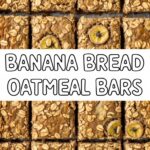 Banana Bread Oatmeal Bars