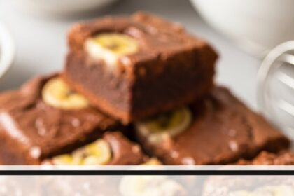 Banana Bread Brownies Recipe