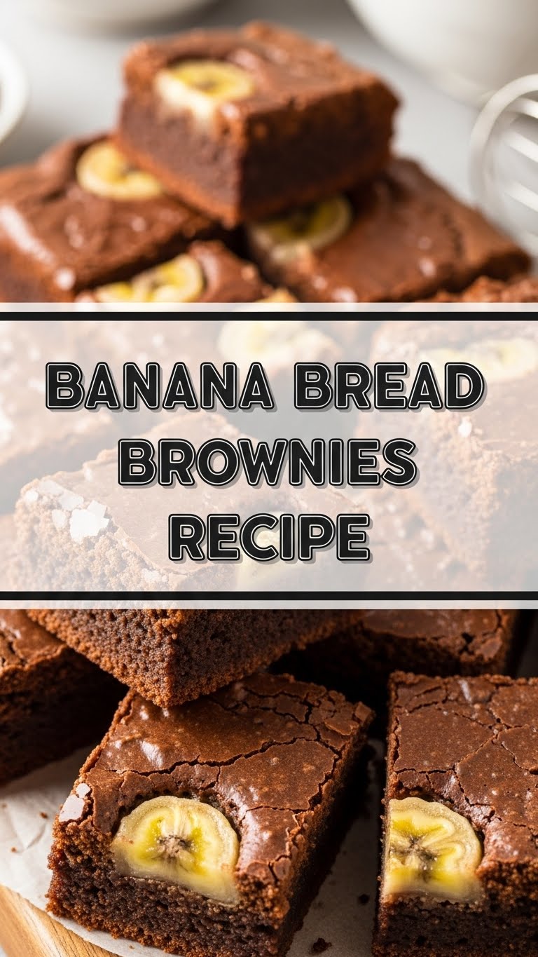 Banana Bread Brownies Recipe