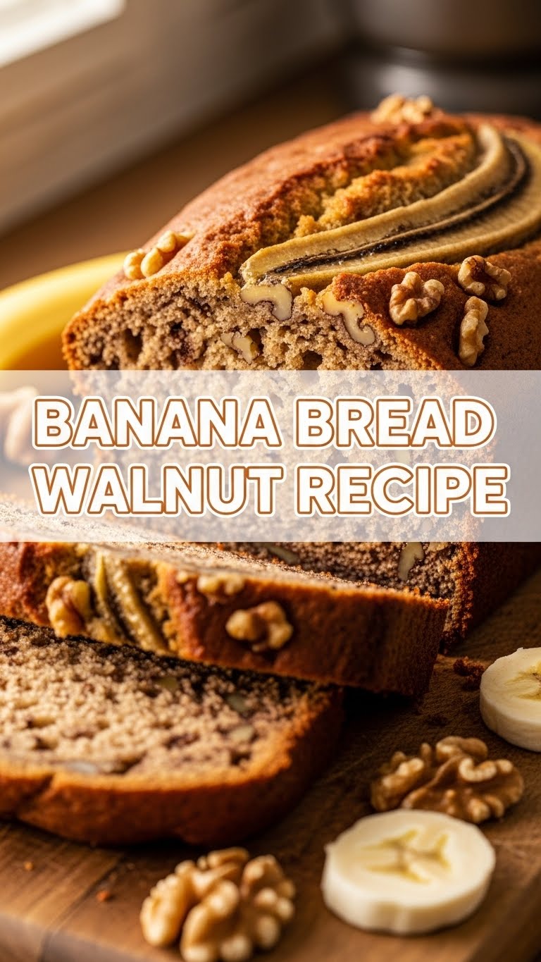 Banana Bread Walnut Recipe