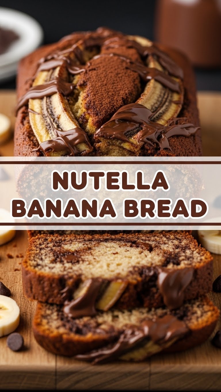 Nutella Banana Bread