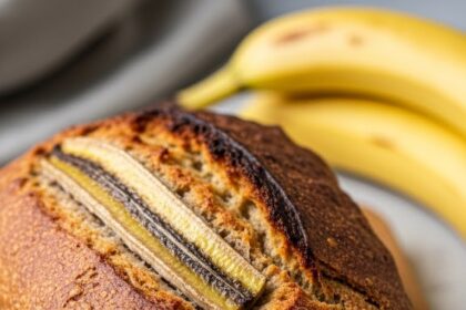 Banana Bread With Sourdough Discard