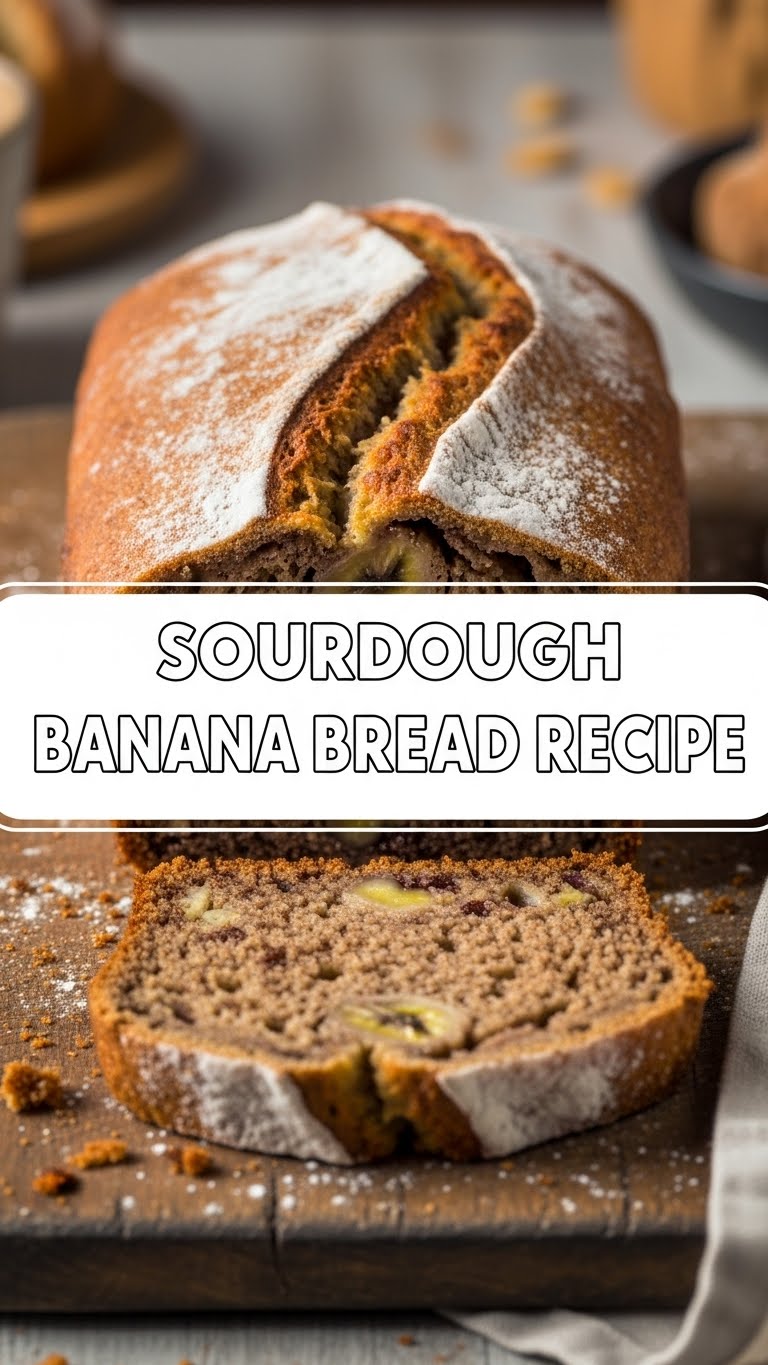 Sourdough Banana Bread Recipe