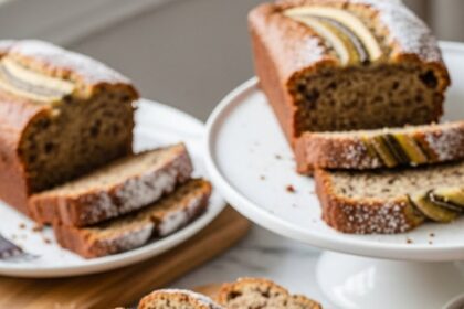 Banana Bread Presentation
