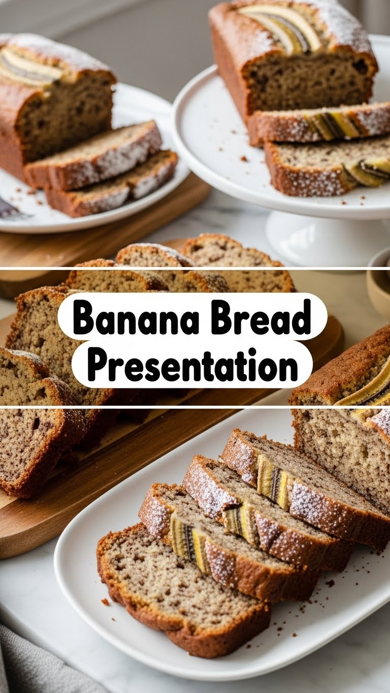Banana Bread Presentation