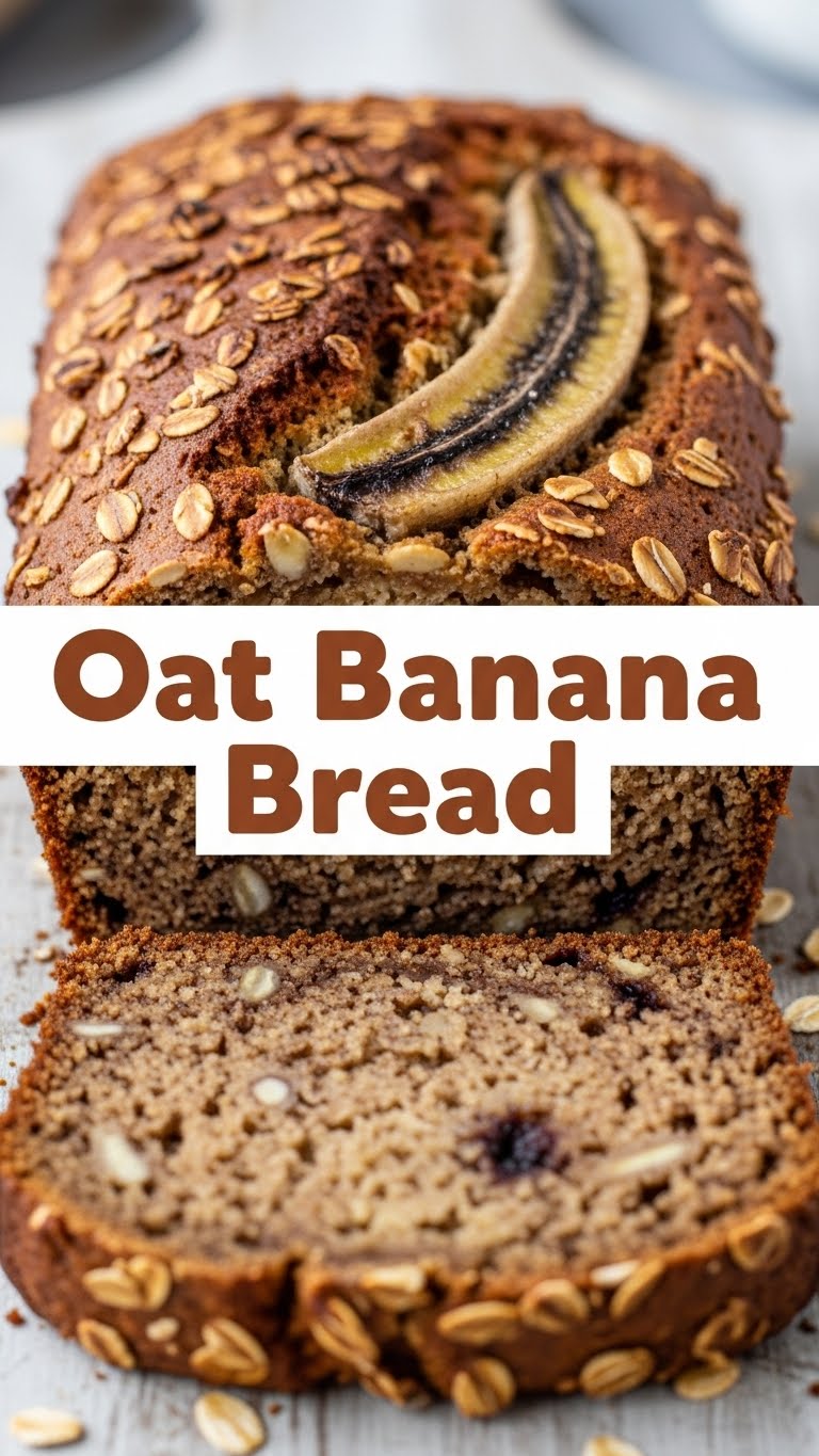 Oat Banana Bread