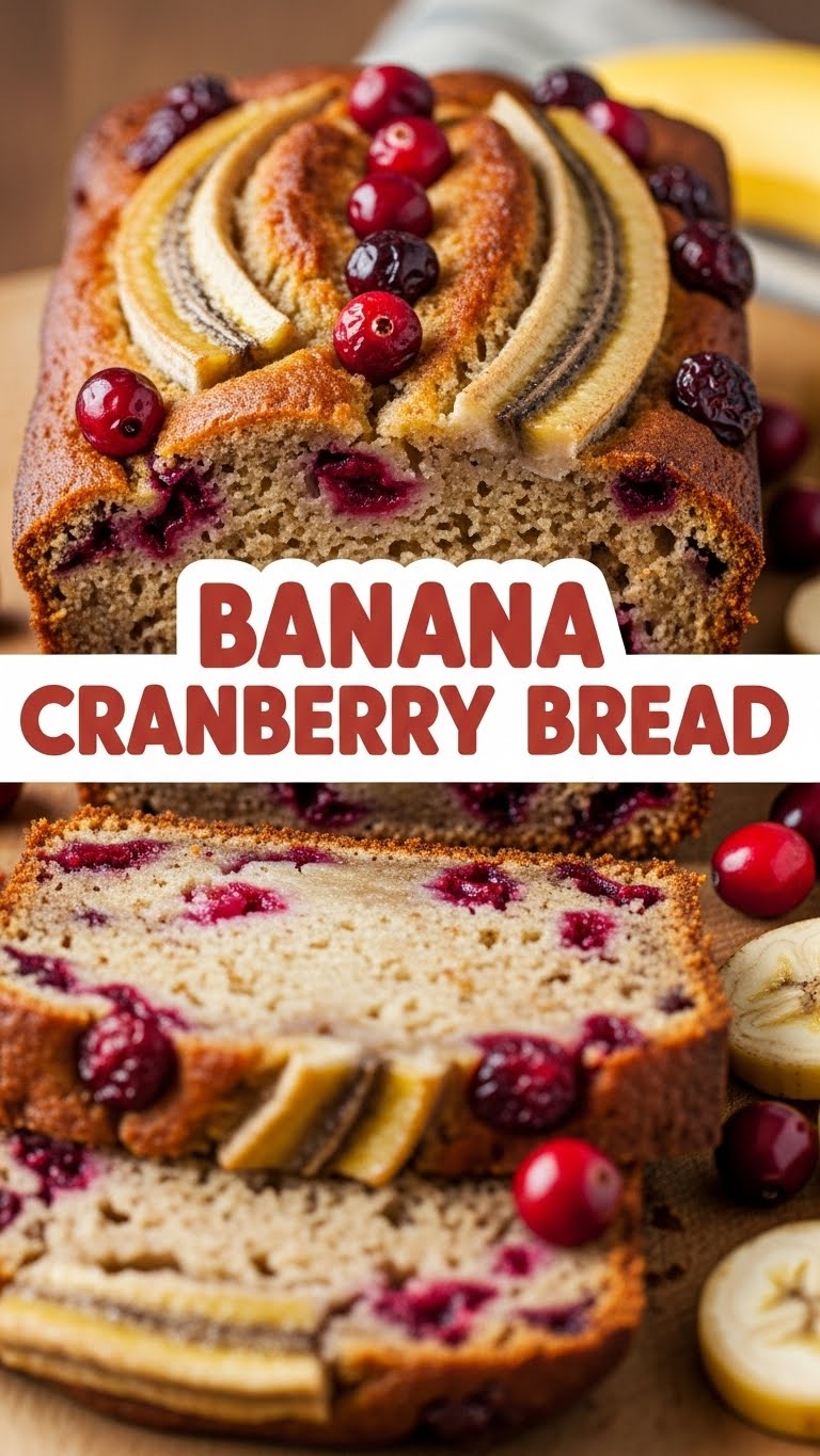 Banana Cranberry Bread