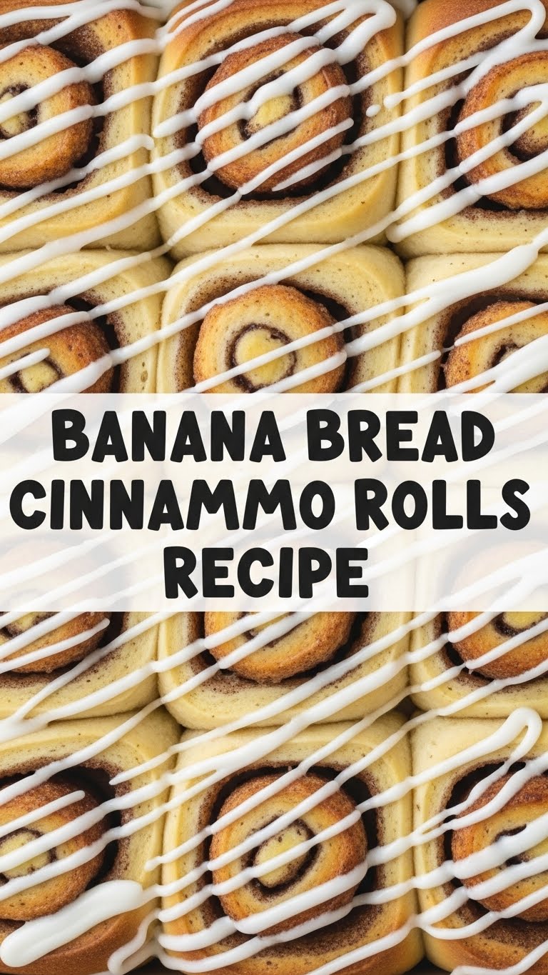 Banana Bread Cinnamon Rolls Recipe
