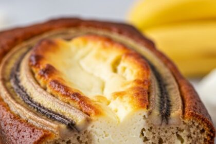 Banana Bread With Cream Cheese