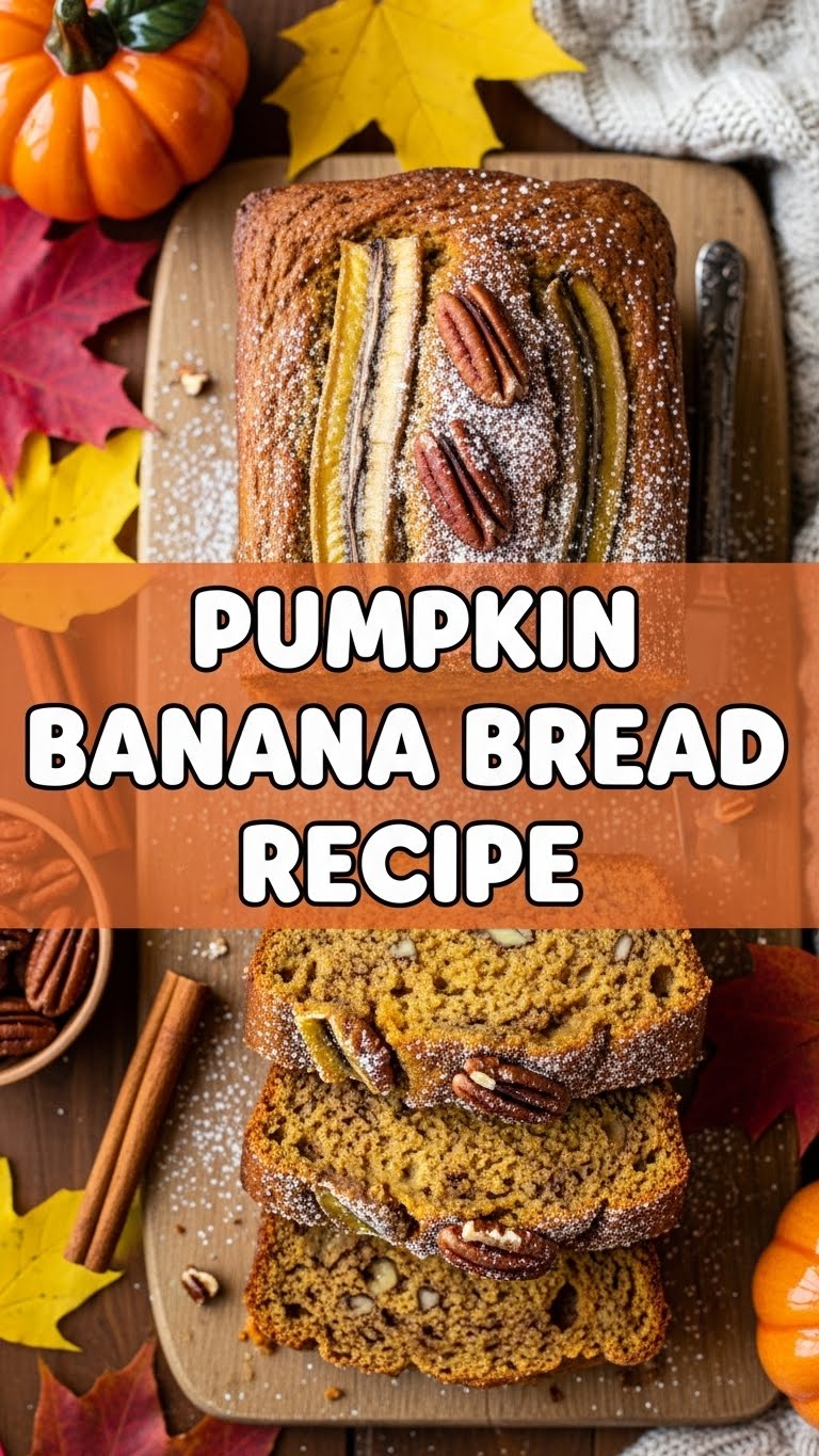 Pumpkin Banana Bread Recipe