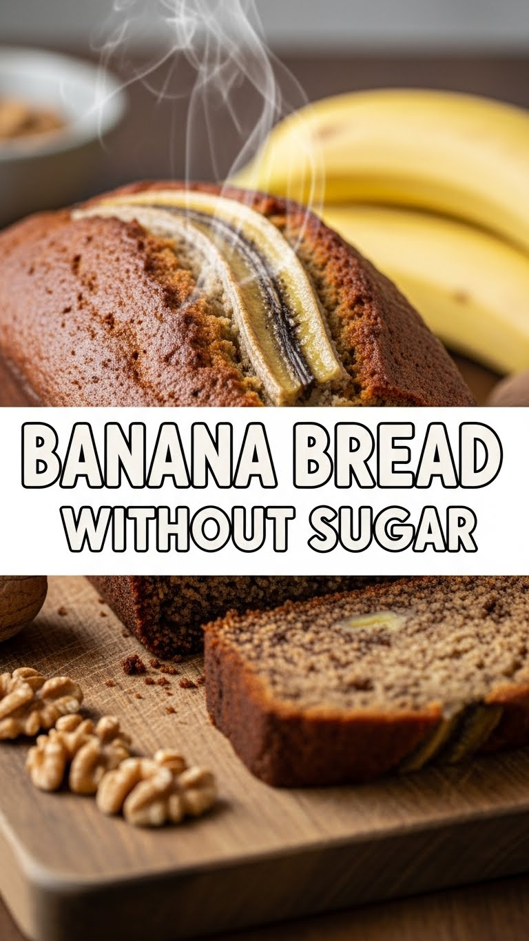Banana Bread Without Sugar