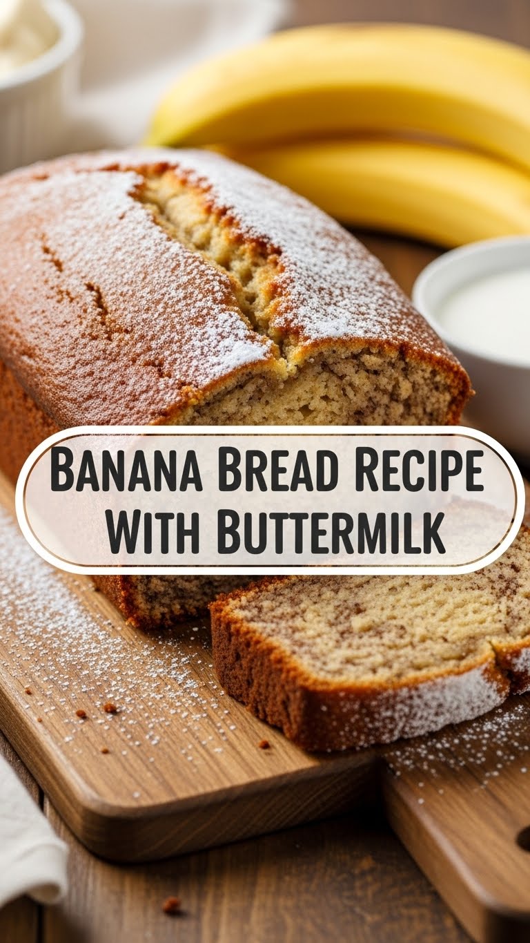 Banana Bread Recipe With Buttermilk