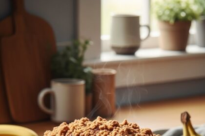 Cinnamon Streusel Banana Bread