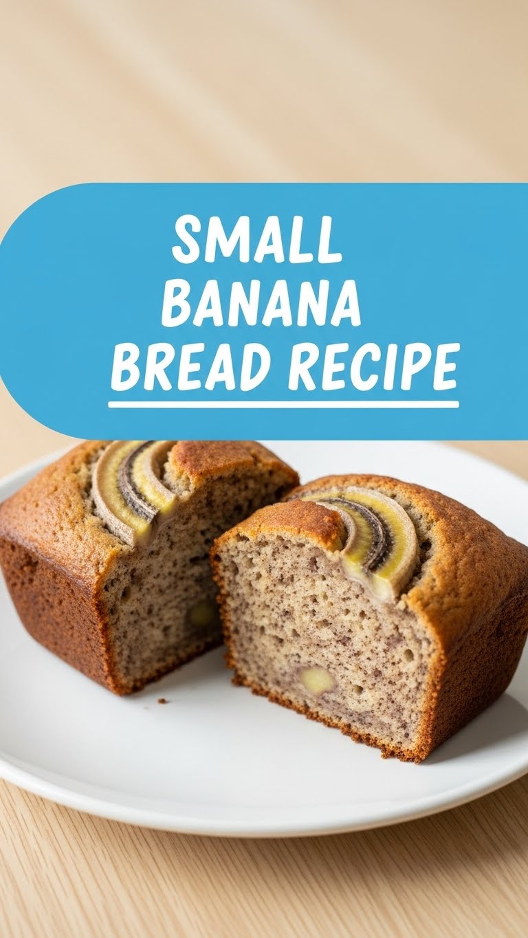 Small Banana Bread Recipe