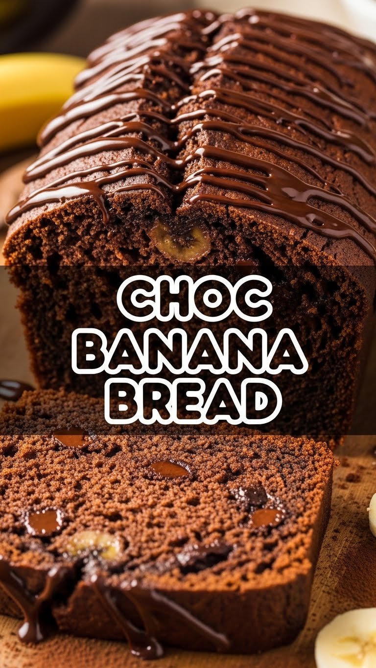 Choc Banana Bread