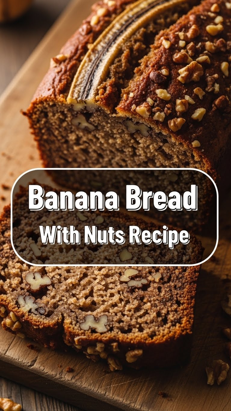 Banana Bread With Nuts Recipe