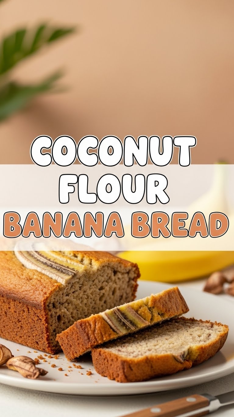 Coconut Flour Banana Bread