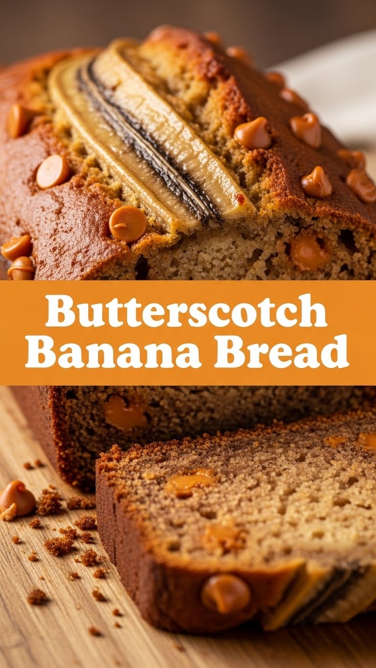Butterscotch Banana Bread