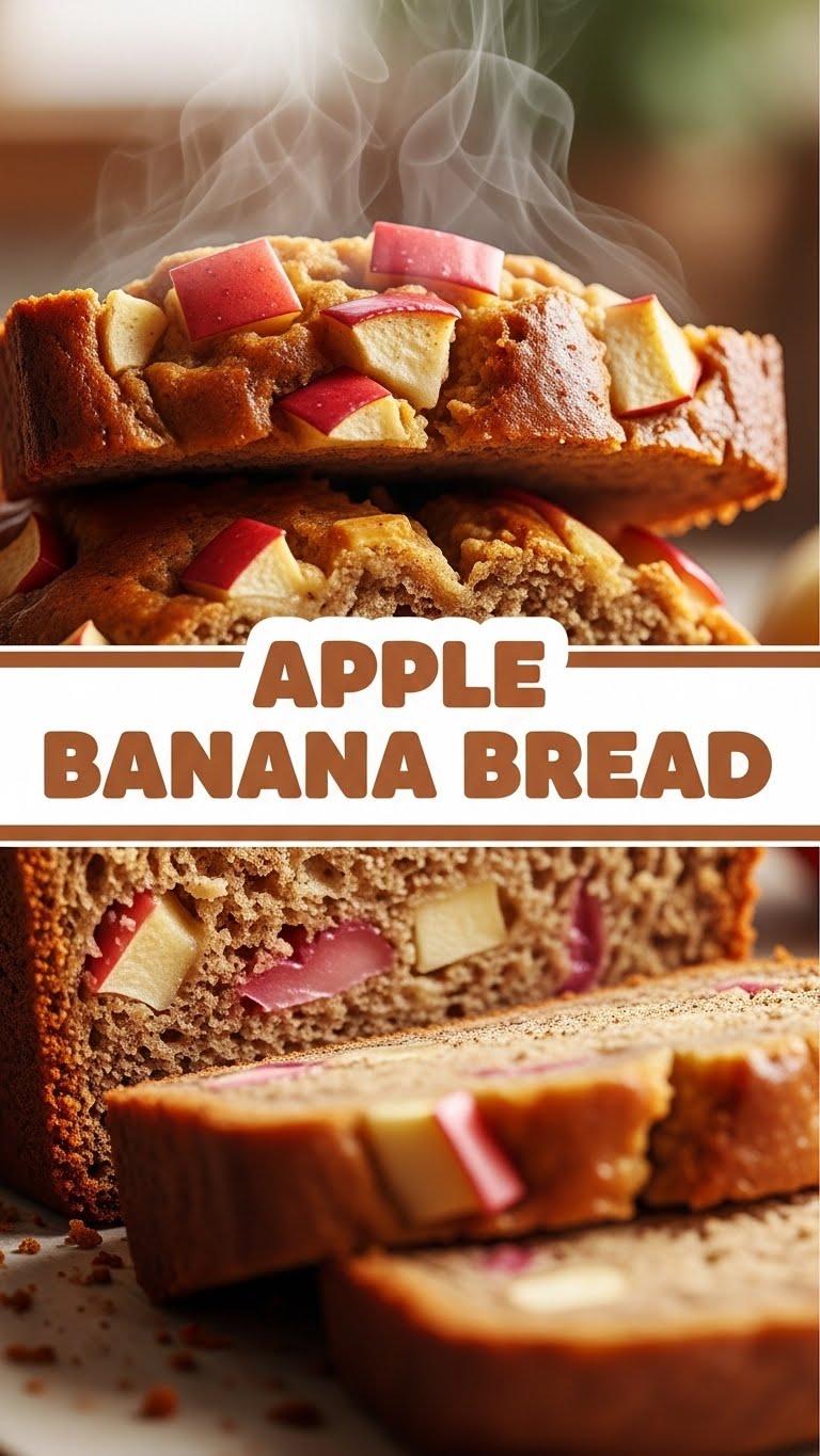 Apple Banana Bread